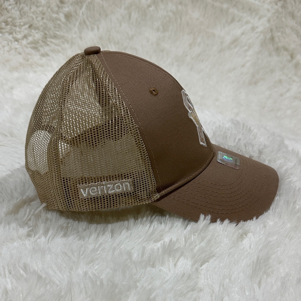 NFL Brown Cap with Gold Ribbon Logo - Picture 4 of 4
